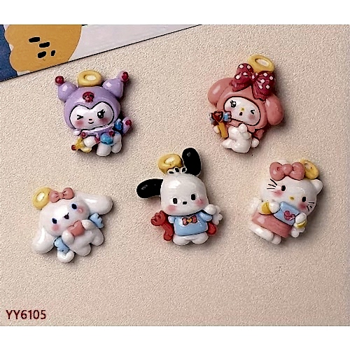 YY6105 Sevimli Çizgi Karakterler Silikon Kalıp